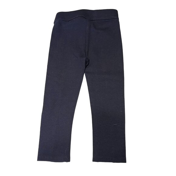 Janie and Jack Ponte Knit Pants Navy Blue Girls Size 2 New without tags Clean sm - Picture 4 of 8